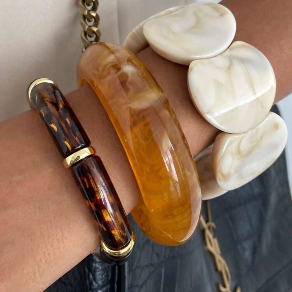 New bangle bracelets cuffs 3 piece set - Picture 2 of 3